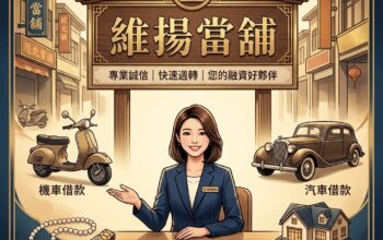 新北當舖汽機車借款